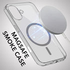 For Apple iPhone 16 Plus Back Case Cover Lifetime Anti-Yellow MagSafe Compatible Clear (Sleek Hard Crystal | Camera Protection and Shockproof)