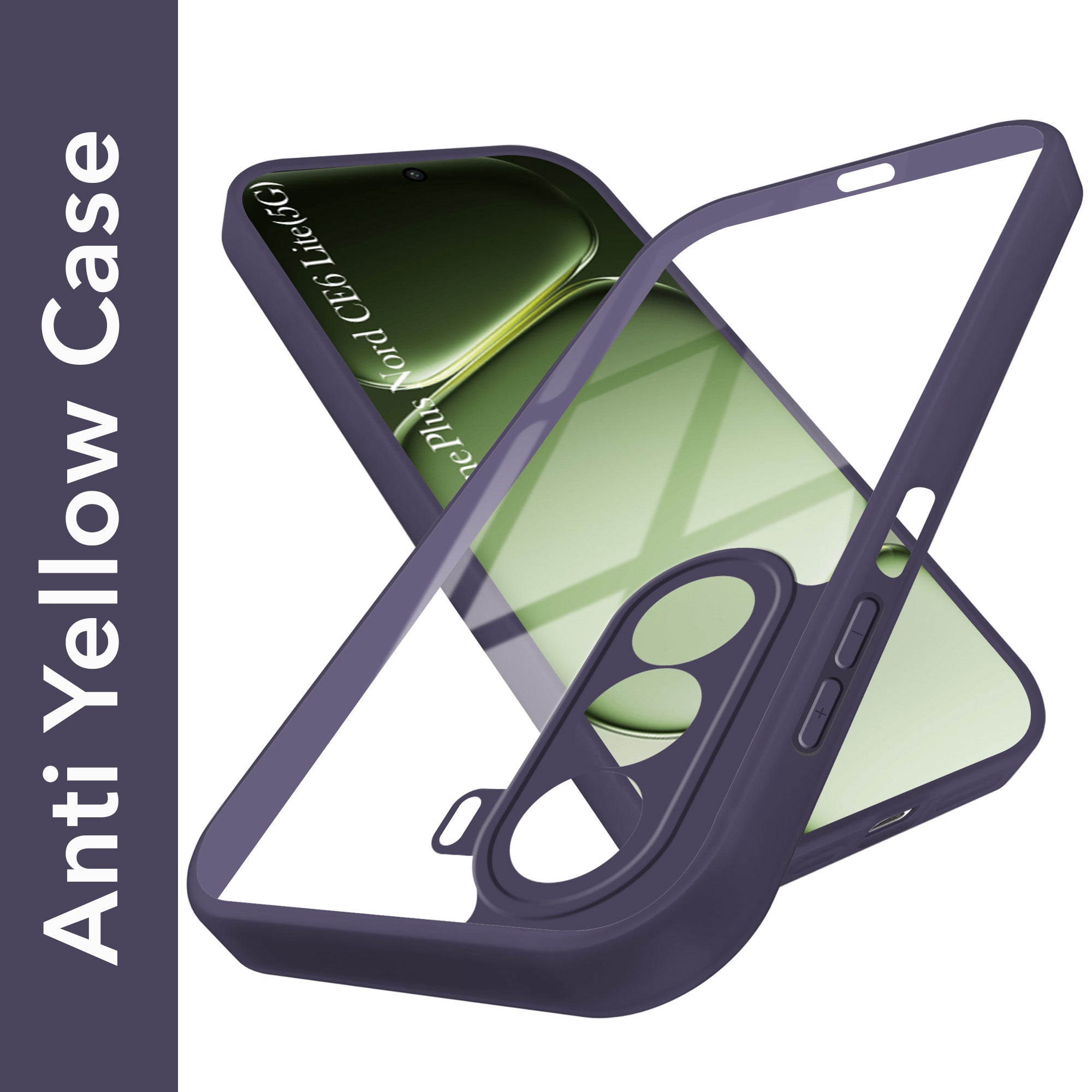 For OnePlus Nord CE 6 Lite Back Cover Case Ultra-Hybrid (Lifetime Anti Yellow | Anti Scratch | Crystal Clear Shockproof)