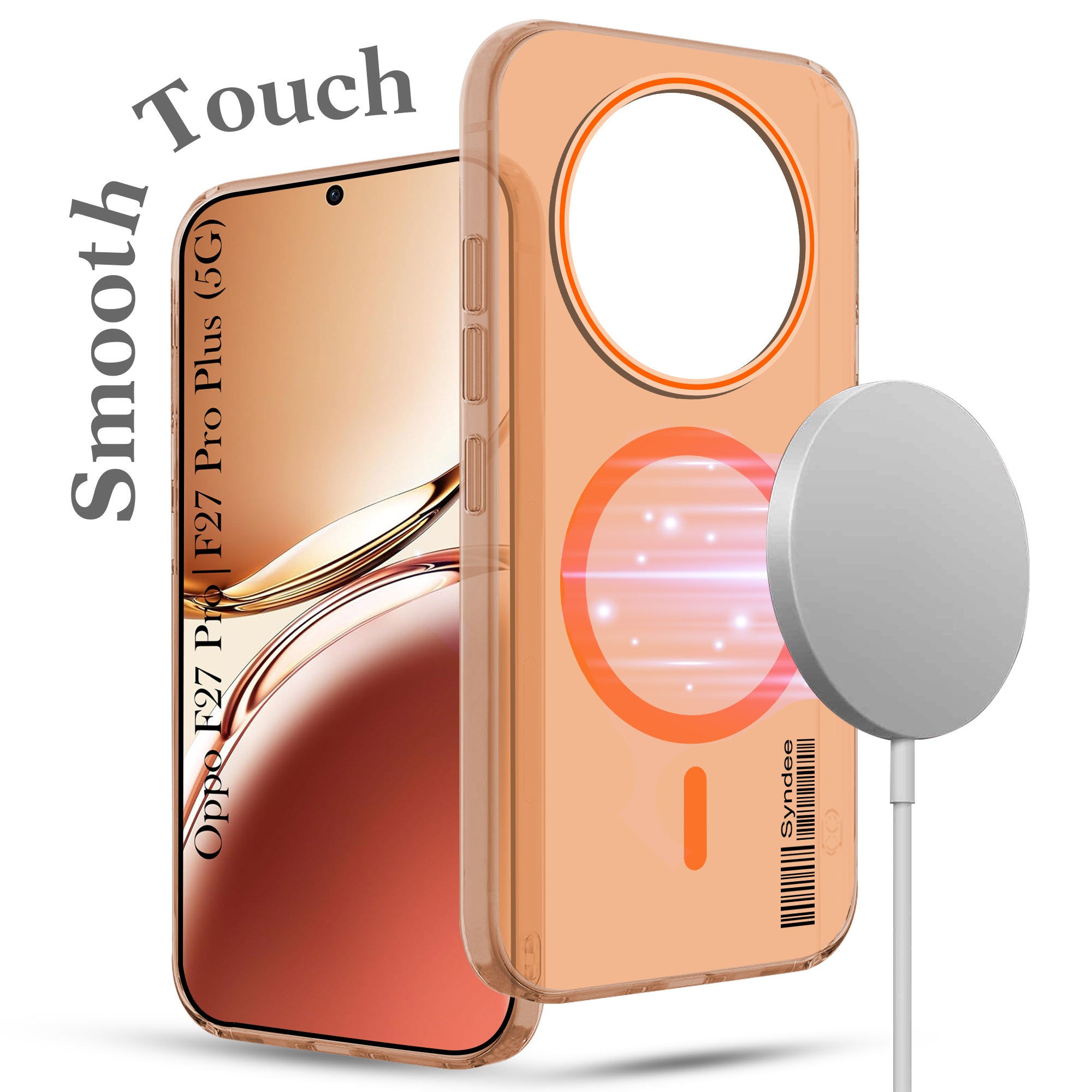 For Oppo F27 Pro | Oppo F27 Pro Plus Back Cover Case (Soft Touch | Camera Bump Protection | MagSafe Compatible | Matte Finish)