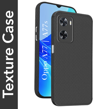 For Oppo A77 4G | Oppo A77s Back Cover Case (Liquid Silicone | Side Grip | Camera Protection)