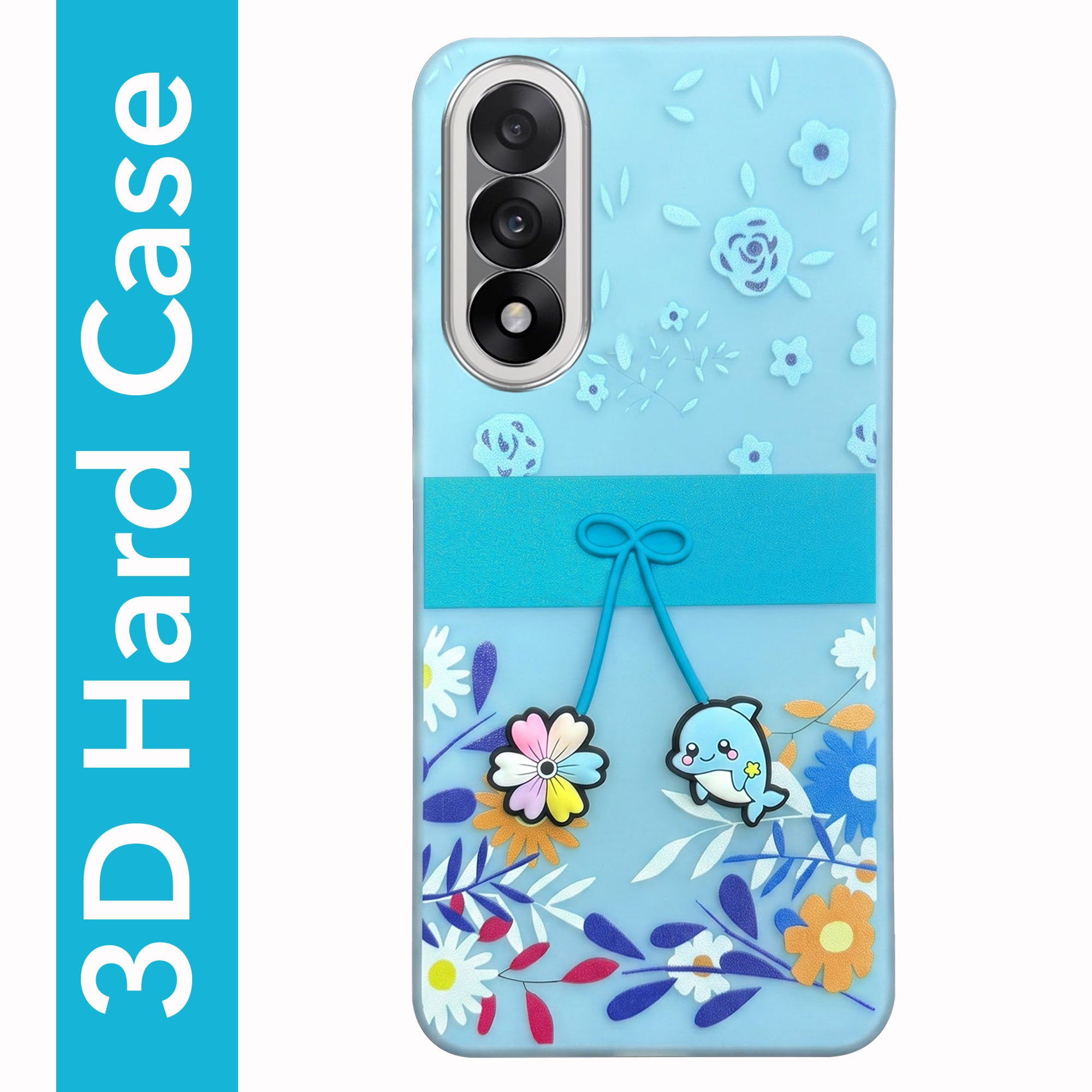 For Oneplus Nord 5 Back Cover Case (3D Cute Cartoons | Hard Back Side Soft | Matte Premium Finish | HD Printing)