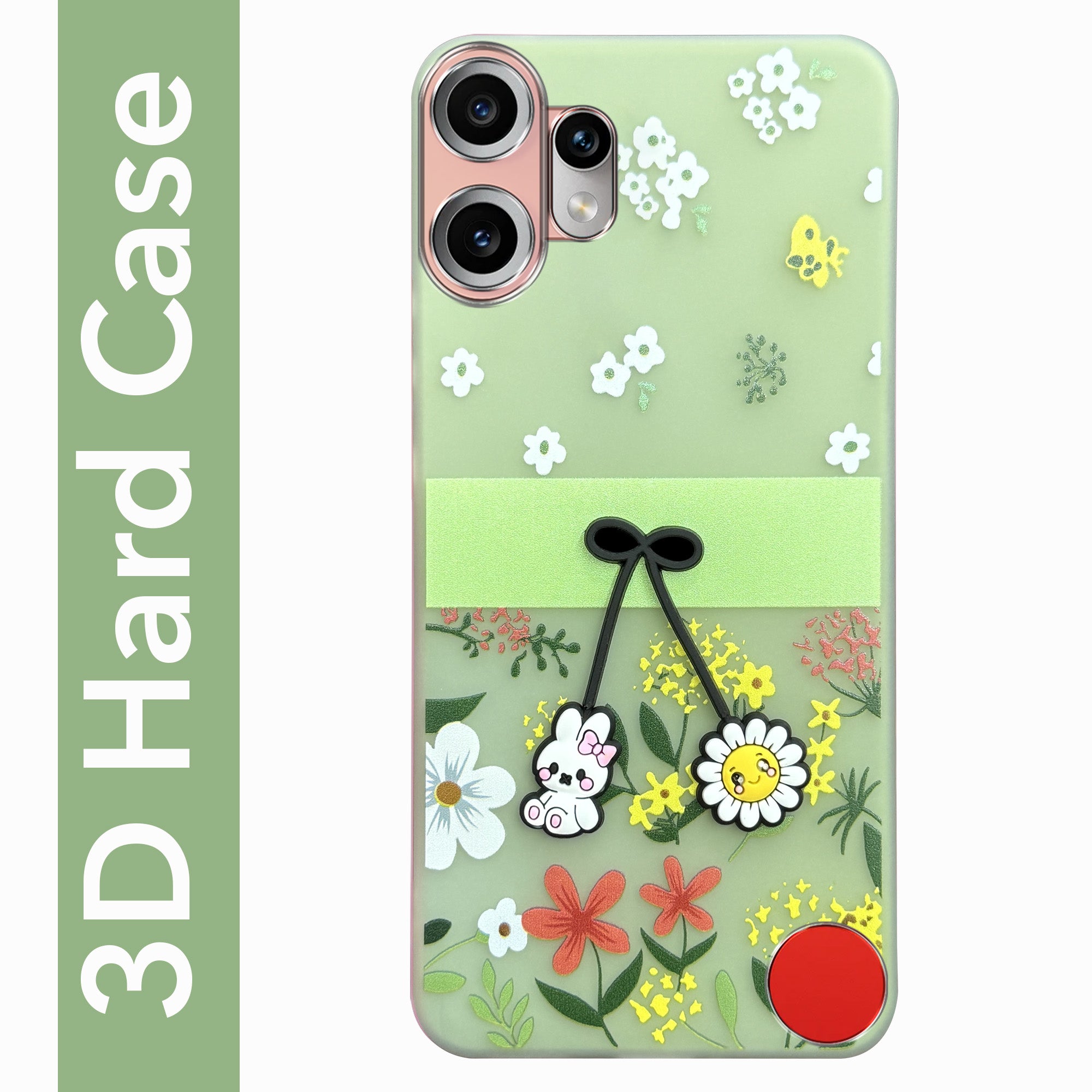 For Nothing CMF Phone 2 Pro Back Cover Case (3D Cute Cartoons | Hard Back Side Soft | Matte Premium Finish | HD Printing)