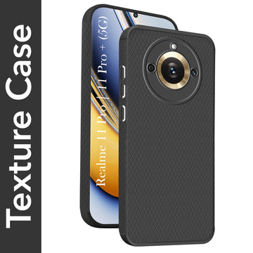 For Realme 11 Pro 5G | 11 Pro Plus Back Cover Case (Liquid Silicone | Side Grip | Camera Protection)