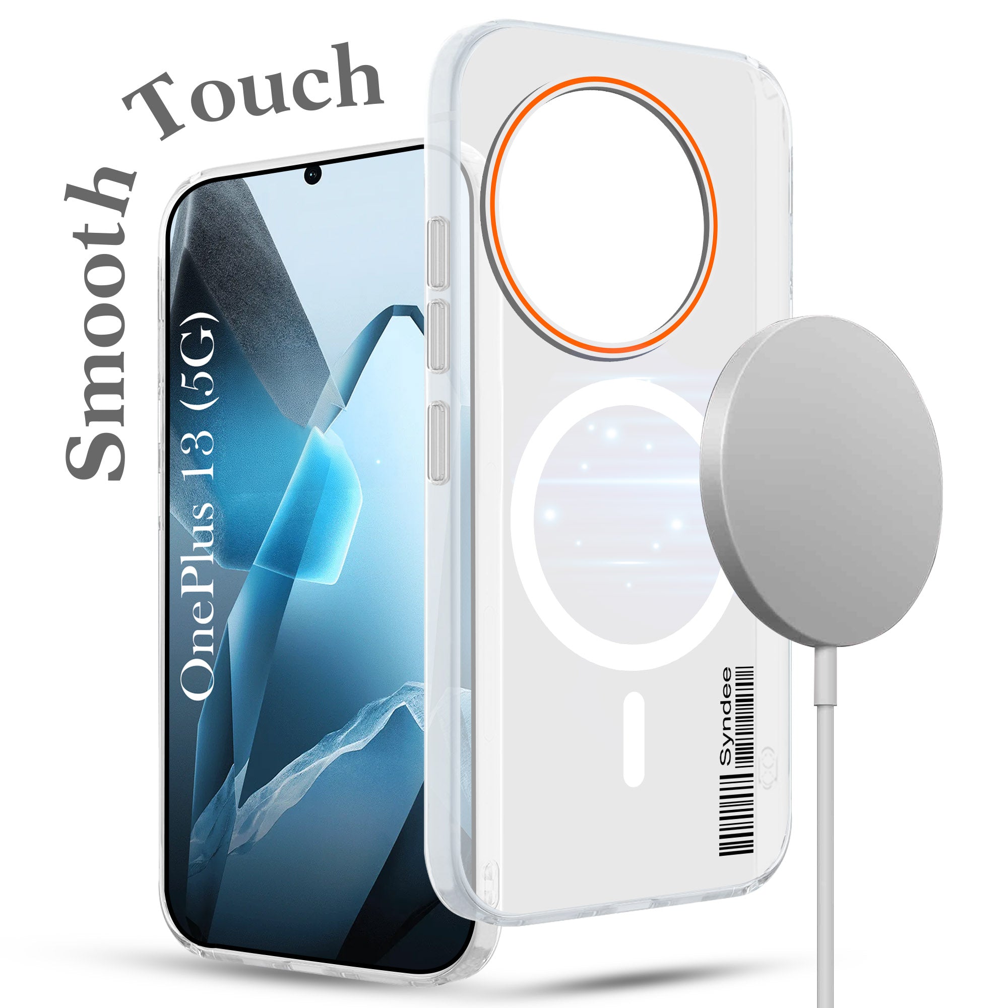 For OnePlus 13 Back Cover Case (Soft Touch | Camera Bump Protection | MagSafe Compatible | Matte Finish)