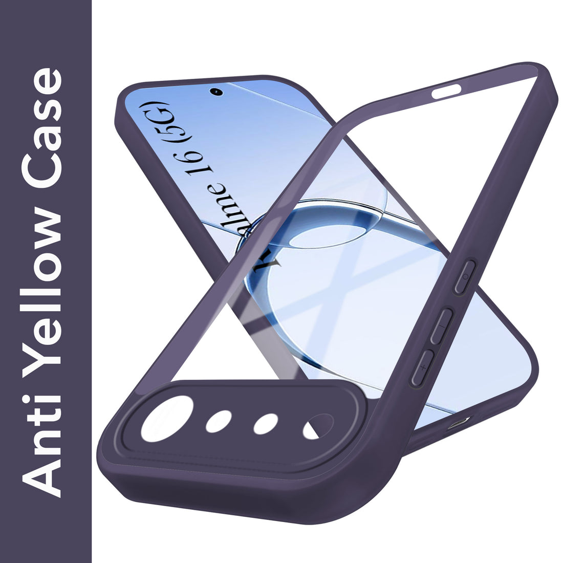 For Realme 16 Back Cover Case Ultra-Hybrid (Lifetime Anti Yellow | Anti Scratch | Crystal Clear Shockproof)