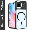 For Vivo Y21e | Vivo Y21A | Vivo Y32 Back Cover Case Lifetime Anti-Yellow Clear (Camera Protection | Side Grip | Wireless MagSafe Compatible)