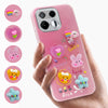 For Realme 16T 5G Back Cover Case (3D Cute Cartoons | Hard Back Side Soft | Matte Premium Finish | HD Printing)