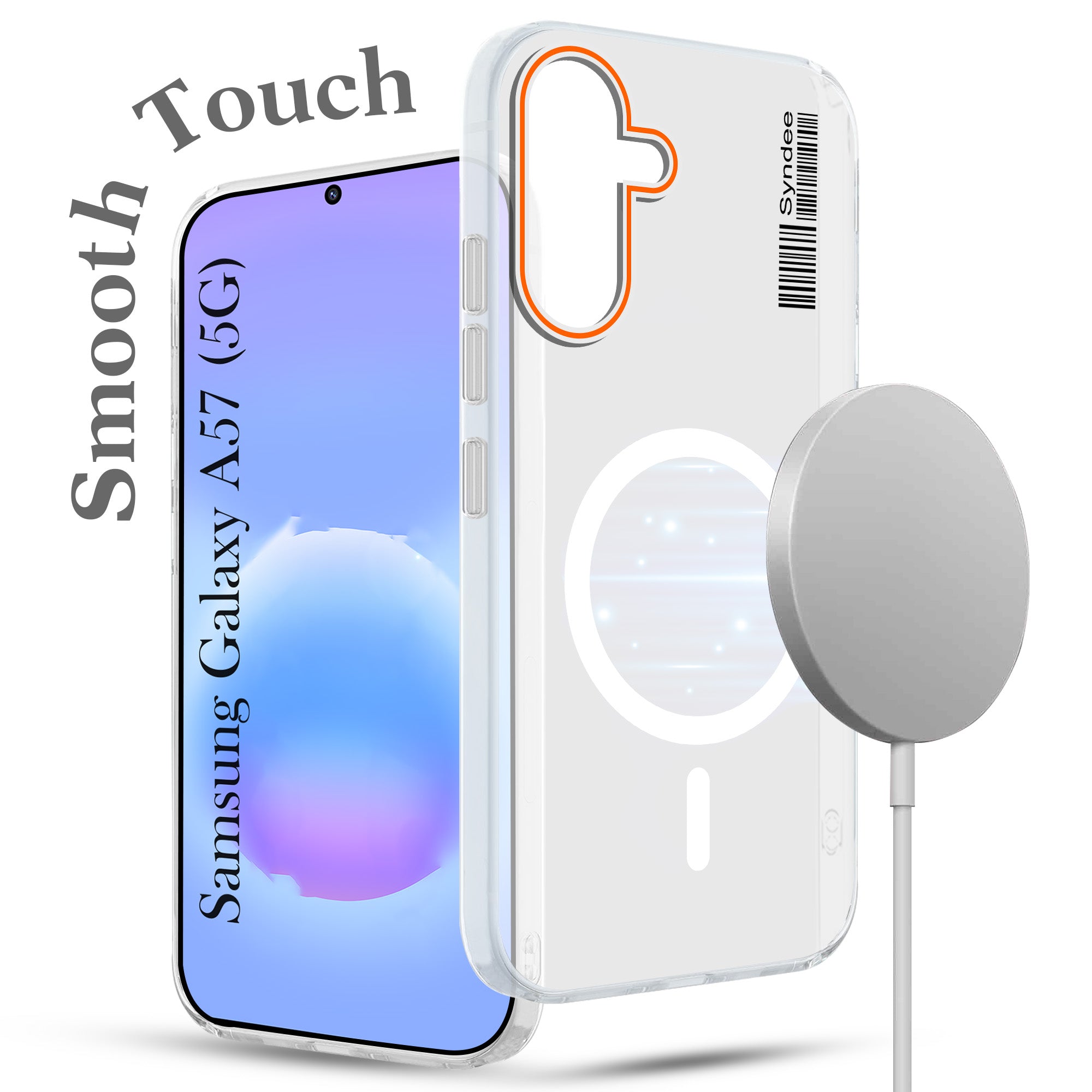 For Samsung Galaxy A57 5G Back Cover Case (Soft Touch | Camera Bump Protection | MagSafe Compatible | Matte Finish)