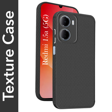 For Redmi 15A 5G Back Cover Case Liquid Silicone (Camera Protection | Side Grip Texture | Soft and Flexible)