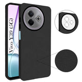 For Vivo Y39 Back Cover Case (Glass Like Camera Protection | Leather Feel | Minimalist Professional Grip)