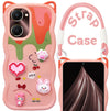 For Vivo iQOO Z9 Lite Back Case Cover Strap (3D embossed Figures | Strap Holder | 360* Soft Cushion with Camera Bump)
