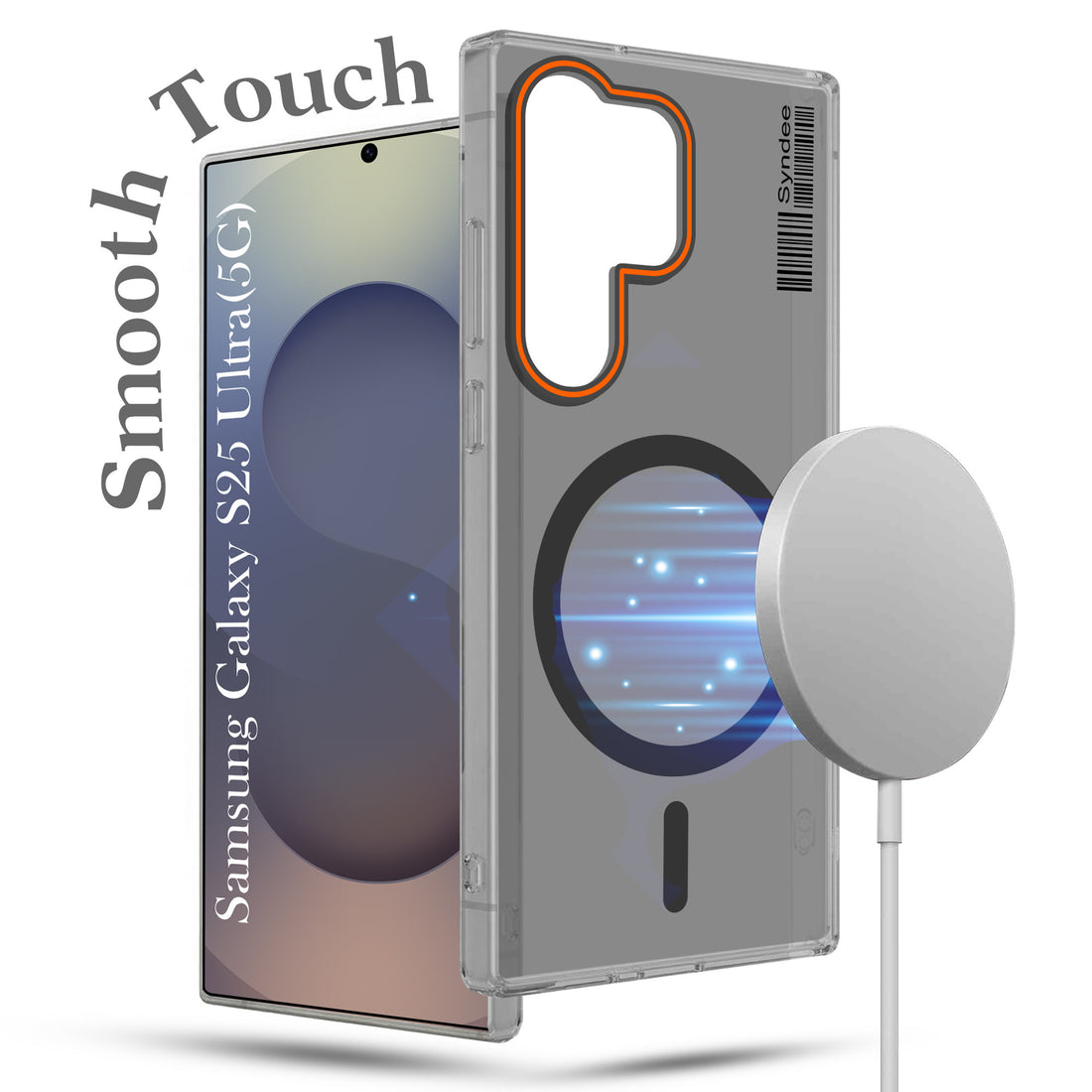 For Samsung Galaxy S25 Ultra Back Cover Case (Soft Touch | Camera Bump Protection | MagSafe Compatible | Matte Finish)