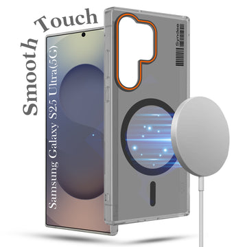 For Samsung Galaxy S25 Ultra Back Cover Case (Soft Touch | Camera Bump Protection | MagSafe Compatible | Matte Finish)