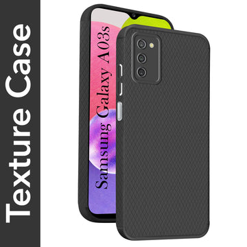 For Samsung Galaxy A03s Back Cover Case Liquid Silicone (Camera Protection | Side Grip Texture | Soft and Flexible) (Copy)