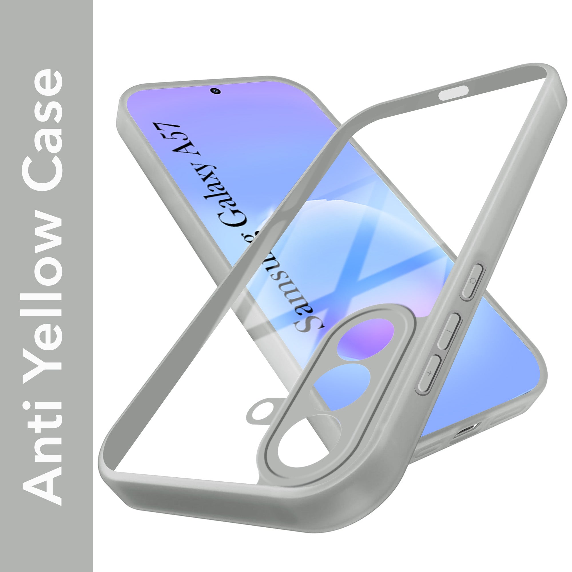 For Samsung Galaxy A57 5G Back Cover Case Ultra-Hybrid (Lifetime Anti Yellow | Anti Scratch | Crystal Clear Shockproof)