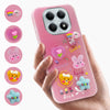 For Redmi Note 15 5G | Redmi Note 15 SE 5G Back Cover Case (Cute 3D cartoon charms design | Slim Aesthetic Case for Girls | Camera Protection | Hard Unbreakable)