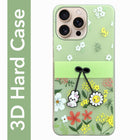 For iPhone 16 Pro Max Back Cover Case (3D Cute Cartoons | Hard Back Side Soft | Matte Premium Finish | HD Printing)