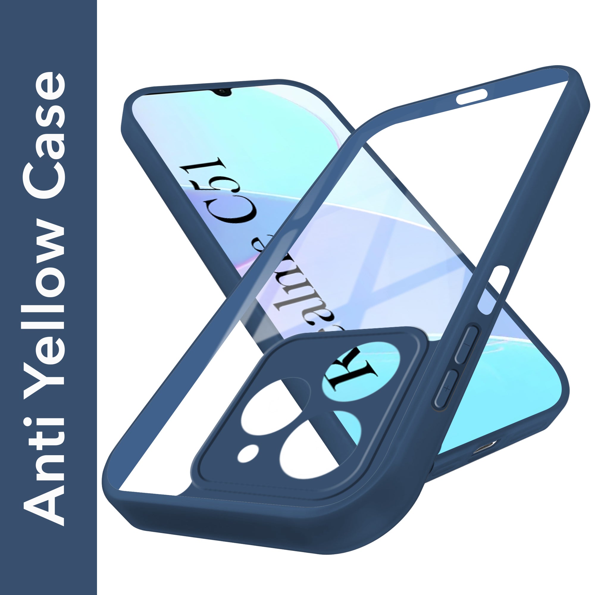 For Realme C51 Back Cover Case Ultra-Hybrid (Lifetime Anti Yellow | Anti Scratch | Crystal Clear Shockproof)