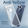 For Realme GT 8 Pro Back Cover Case Lifetime Anti-Yellow Clear (Sleek Hard Crystal | Shockproof and Camera Protection)