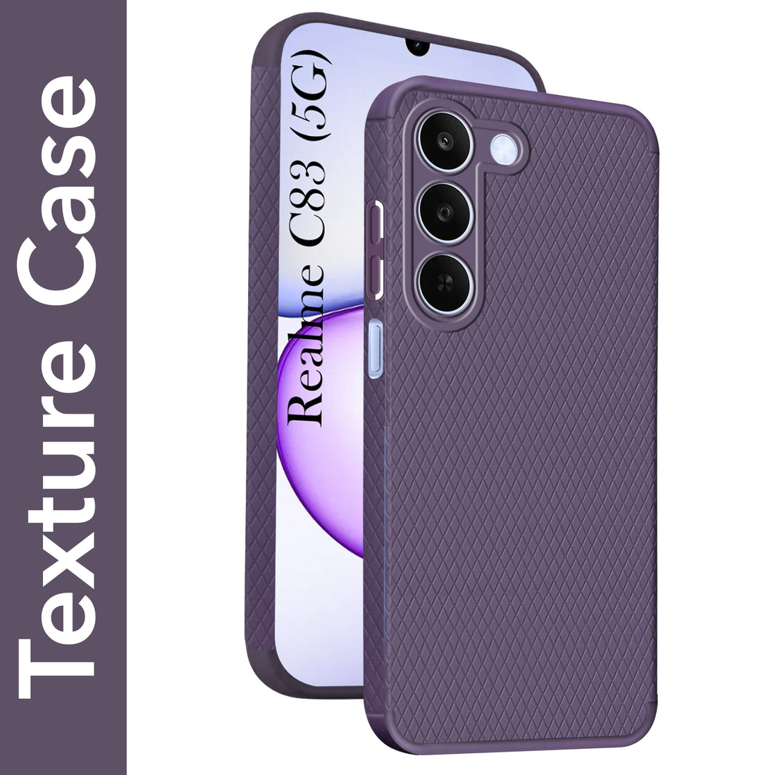 For Realme C83 5G Back Cover Case Liquid Silicone (Camera Protection | Side Grip Texture | Soft and Flexible)