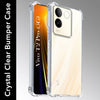 For Vivo T2 Pro Back Cover Shockproof Crystal-Clear (Drop & Camera Protection | Hard Polycarbonate)