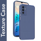 For Vivo Y75 4G Back Cover Case (Liquid Silicone | Side Grip | Camera Protection)