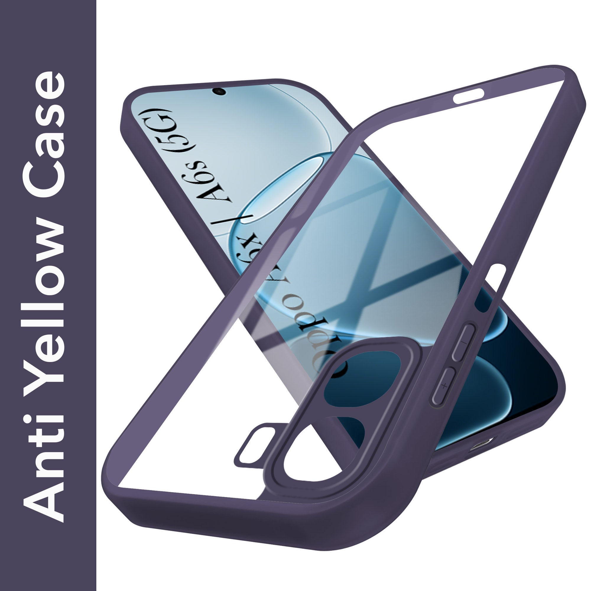 For Oppo A6X | Oppo A6s Back Cover Case Ultra-Hybrid (Lifetime Anti Yellow | Anti Scratch | Crystal Clear Shockproof)