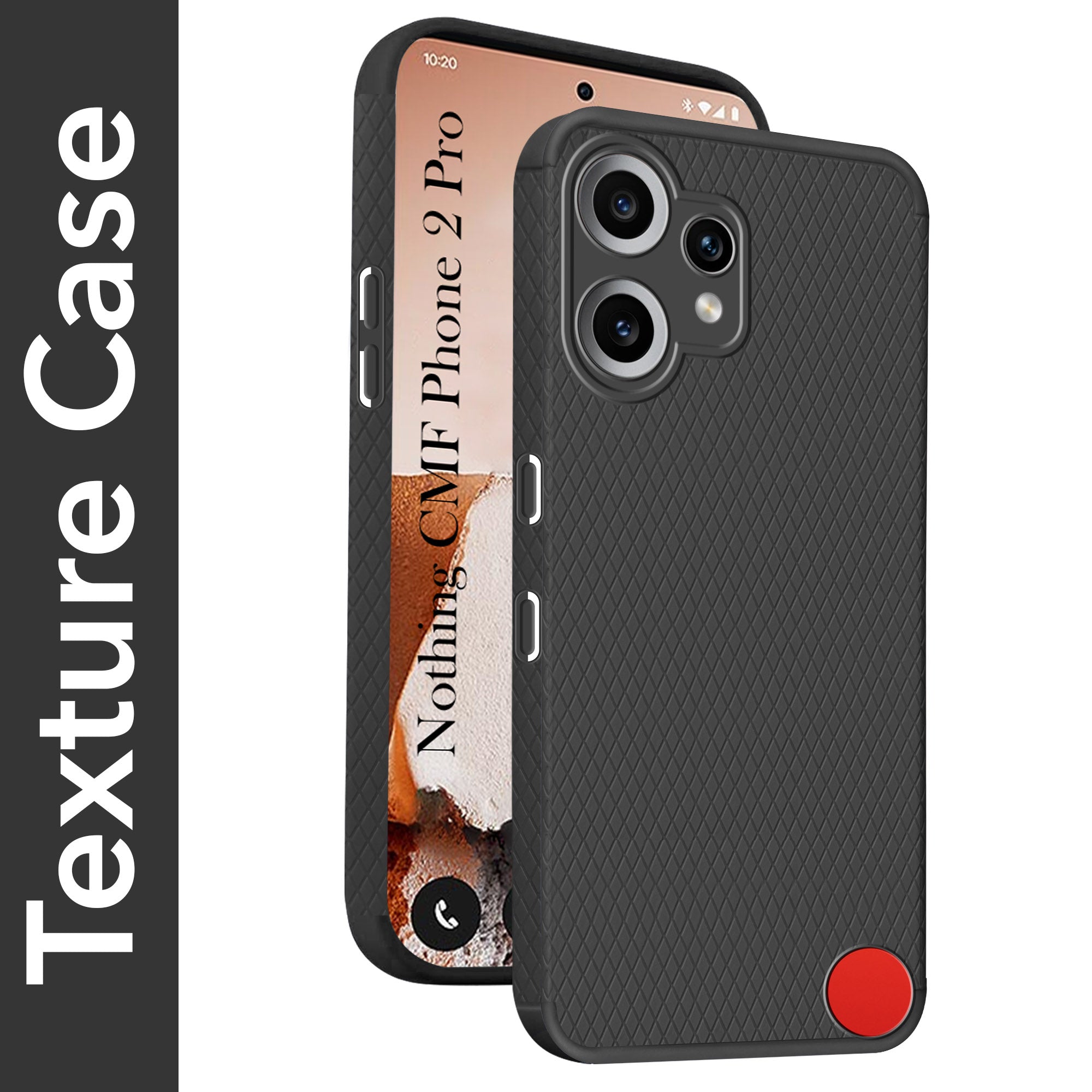 For Nothing CMF Phone 2 Pro Back Cover Case (Liquid Silicone | Side Gr ...