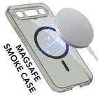 For Vivo X300 FE Back Cover Case Lifetime Anti-Yellow MagSafe Compatible Clear (Sleek Hard Crystal | Shockproof and Camera Protection)