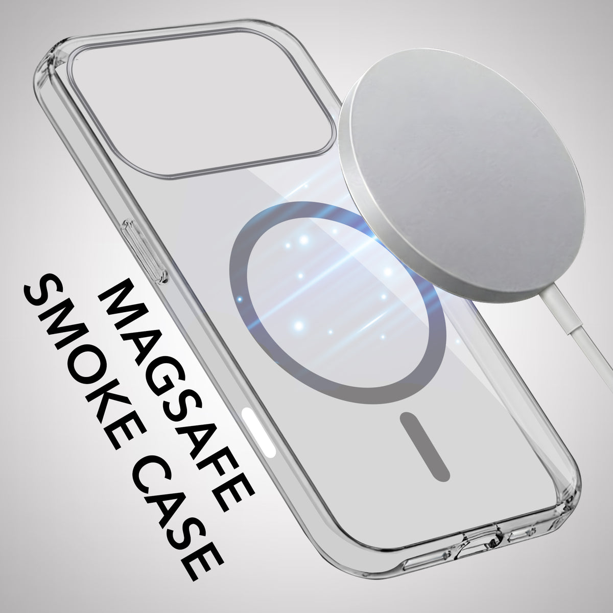 For Apple iPhone 18 Pro Max Back Cover Case Lifetime Anti-Yellow MagSafe Compatible Clear (Sleek Hard Crystal | Shockproof and Camera Protection)