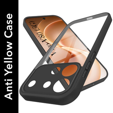 For Vivo V80 5G Back Cover Case Ultra-Hybrid (Lifetime Anti Yellow | Anti Scratch | Crystal Clear Shockproof)