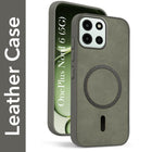 For OnePlus Nord 6 Back Cover Case Leather Finish (MagSafe Compatible Wireless Charging | Soft Touch | Camera Bump Protection)