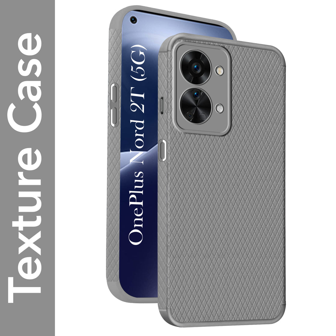 For OnePlus Nord 2T 5G Back Cover Case (Liquid Silicone | Side Grip | Camera Protection)
