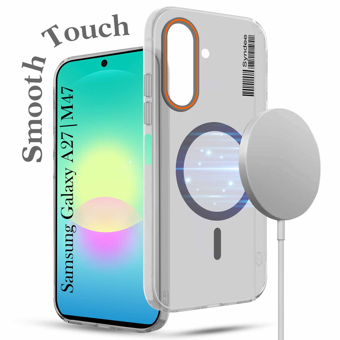 For Samsung Galaxy A27 5G | Samsung M47 5G Back Cover Case (Soft Touch | Camera Bump Protection | MagSafe Compatible | Matte Finish)