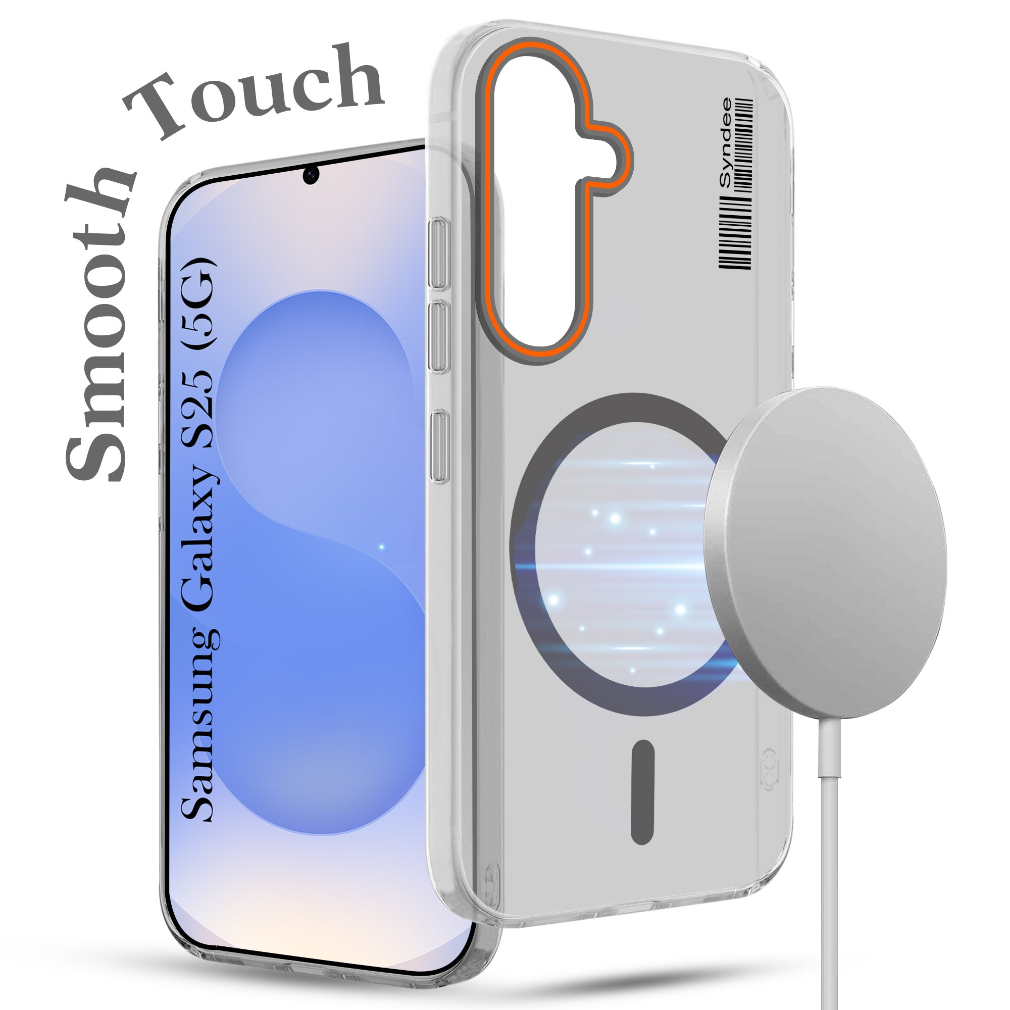 For Samsung Galaxy S25 Back Cover Case (Soft Touch | Camera Bump Protection | MagSafe Compatible | Matte Finish)