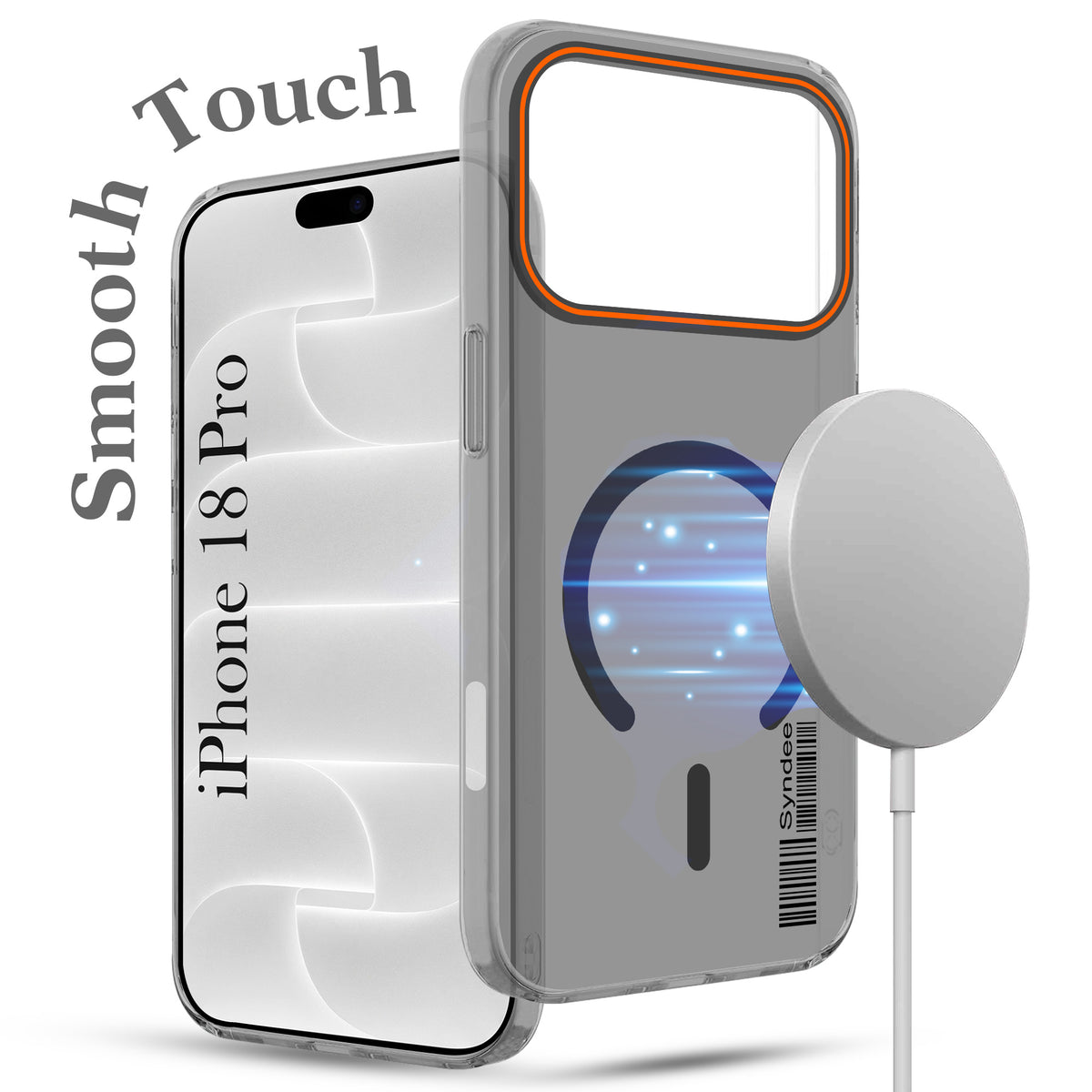For Apple iPhone 18 Pro Back Cover Case (Soft Touch | Camera Bump Protection | MagSafe Compatible | Matte Finish)