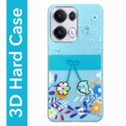 For Oppo Reno13 Pro 5G | Oppo Reno 13 Pro 5G Back Cover Case (3D Cute Cartoons | Hard Back Side Soft | Matte Premium Finish | HD Printing)