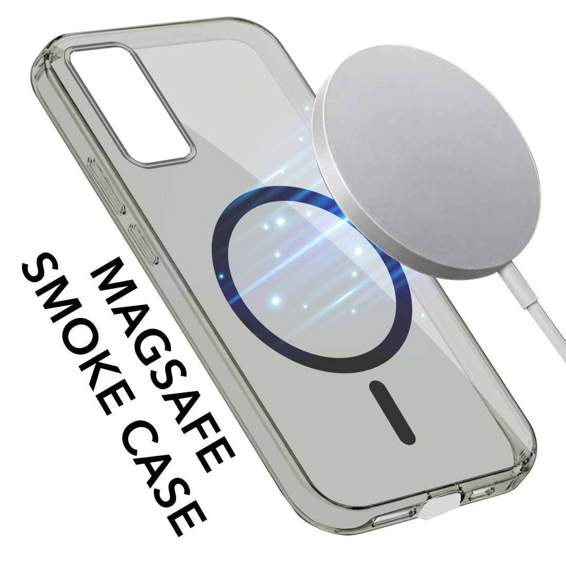 For Samsung Galaxy S20 FE 4G | S20 FE 5G Back Cover Case (Sleek Hard Crystal | Lifetime Anti-Yellow MagSaFe Compatible Clear Shockproof and Camera Protection)