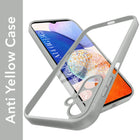 For Samsung Galaxy A14 4G | 5G Back Cover Case Ultra-Hybrid (Lifetime Anti Yellow | Anti Scratch | Crystal Clear Shockproof)