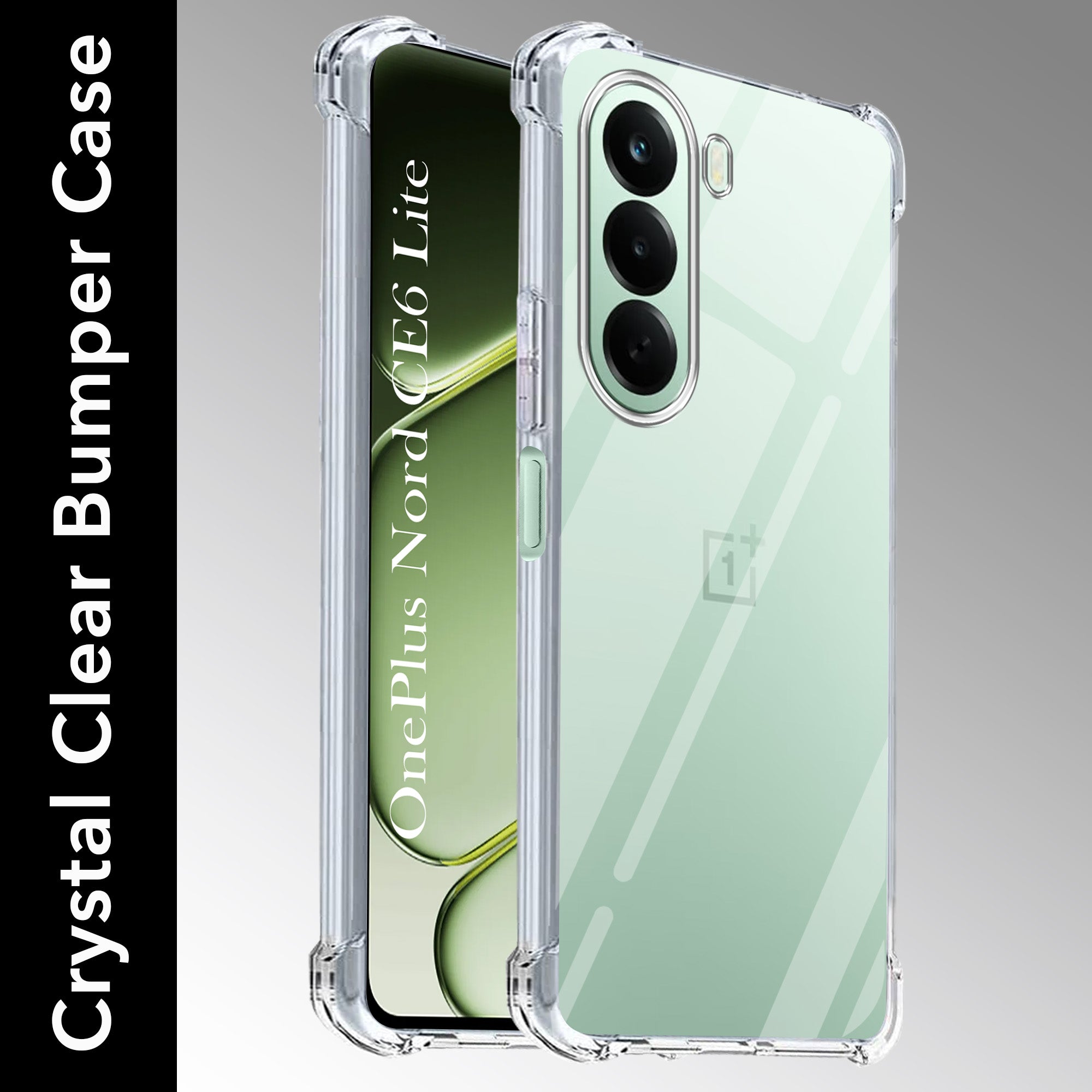 For OnePlus Nord CE 6 Lite Back Cover Shockproof Crystal-Clear (Drop & Camera Protection | Hard Polycarbonate)