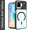 For Vivo Y21 2021 Back Cover Case Lifetime Anti-Yellow Clear (Camera Protection | Side Grip | Wireless MagSafe Compatible)