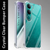 For Vivo Y300 Back Cover Shockproof Crystal-Clear (Drop & Camera Protection | Hard Polycarbonate)