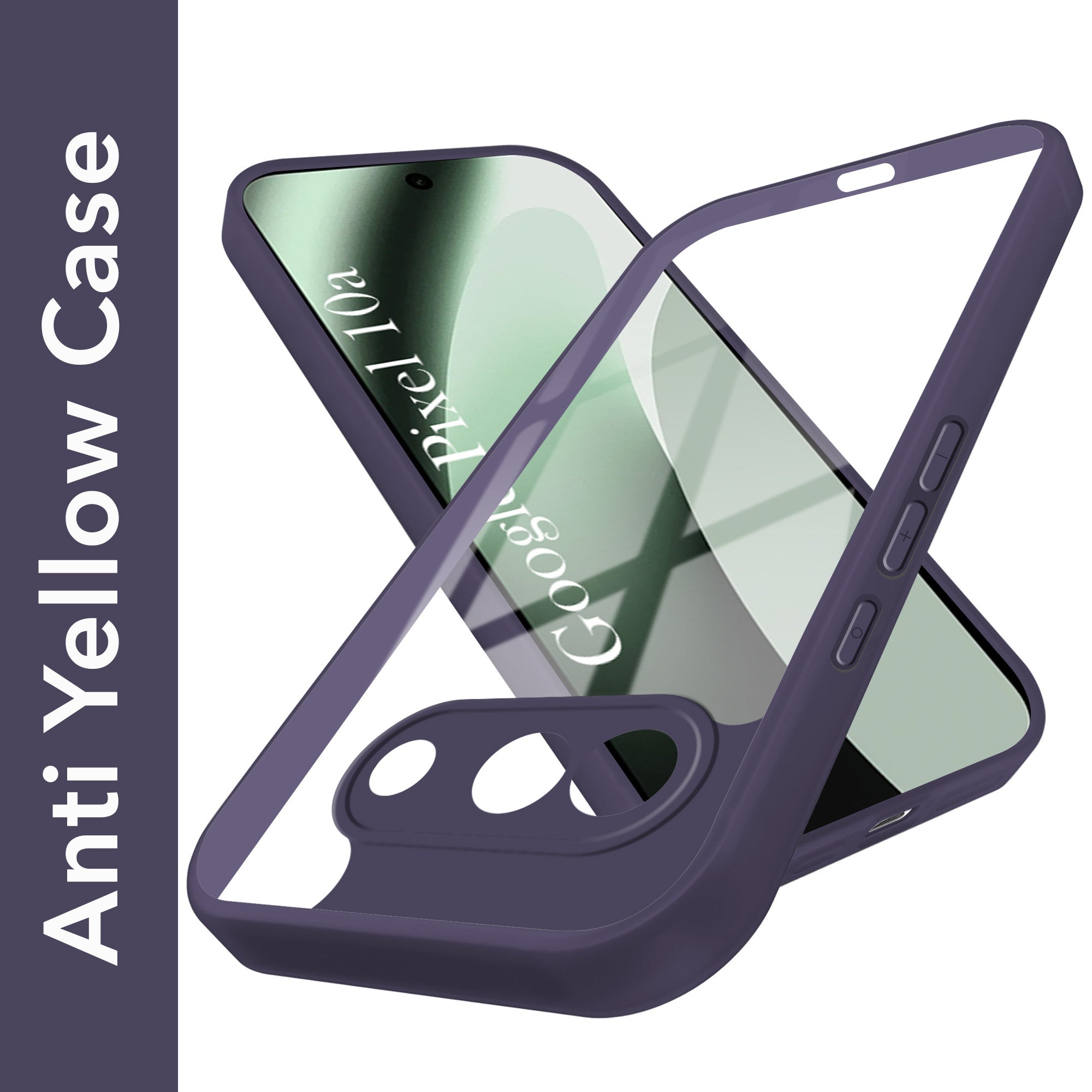 For Google Pixel 10a Back Cover Case Ultra-Hybrid (Lifetime Anti Yellow | Anti Scratch | Crystal Clear Shockproof)