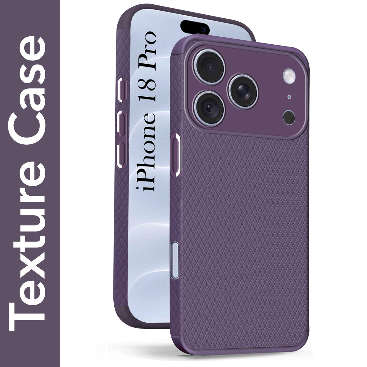 For Apple iPhone 18 Pro Back Cover Case (Liquid Silicone | Side Grip | Camera Protection)
