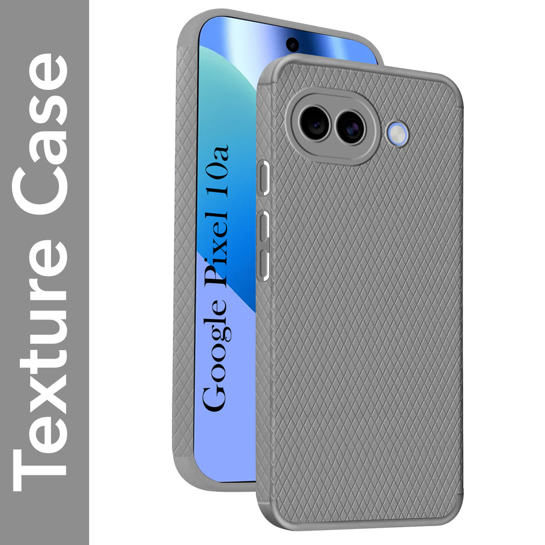 For Google Pixel 10a Back Cover Case Liquid Silicone (Camera Protection | Side Grip Texture | Soft and Flexible)