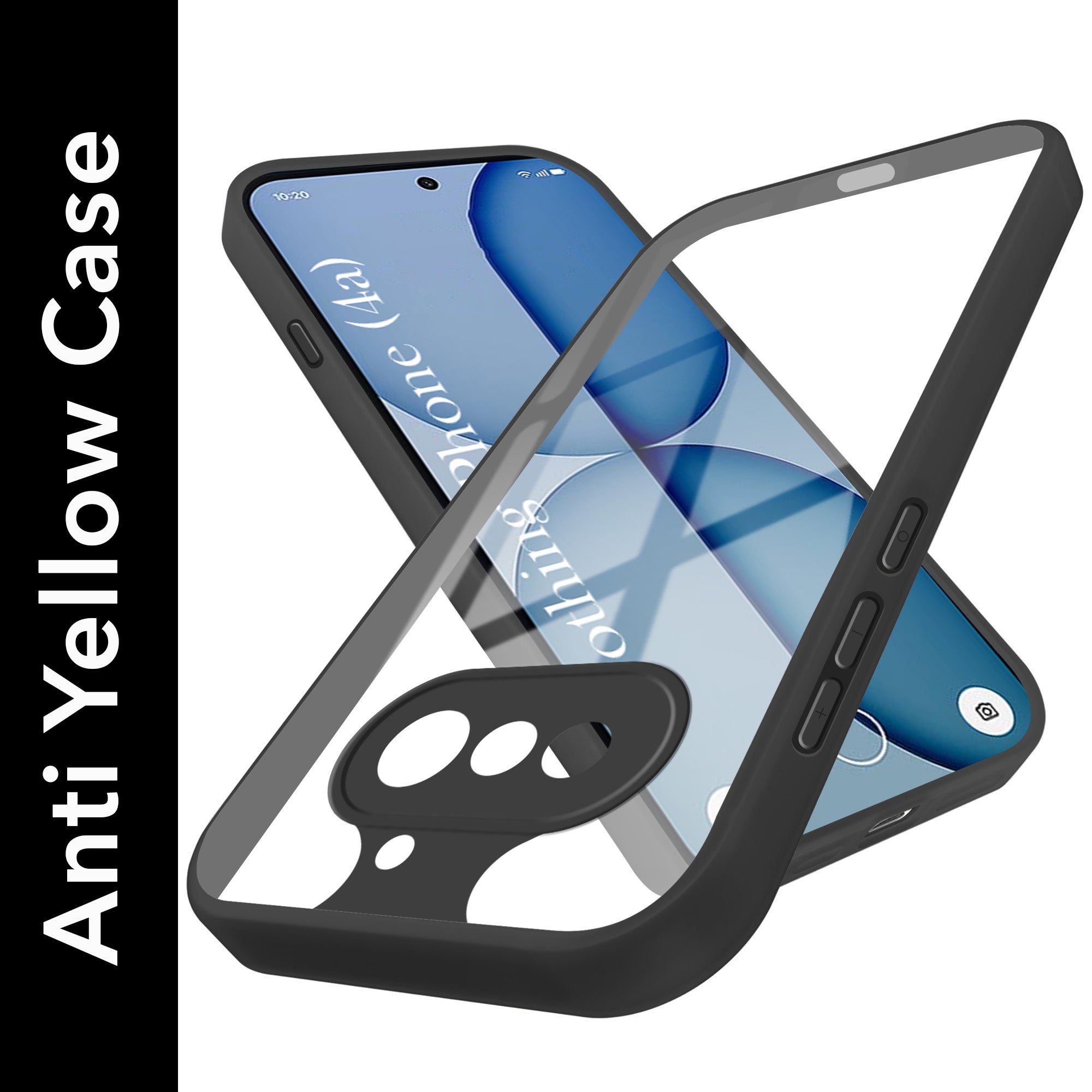 For Nothing Phone 4A 5G  Back Cover Case Ultra-Hybrid (Lifetime Anti Yellow | Anti Scratch | Crystal Clear Shockproof)