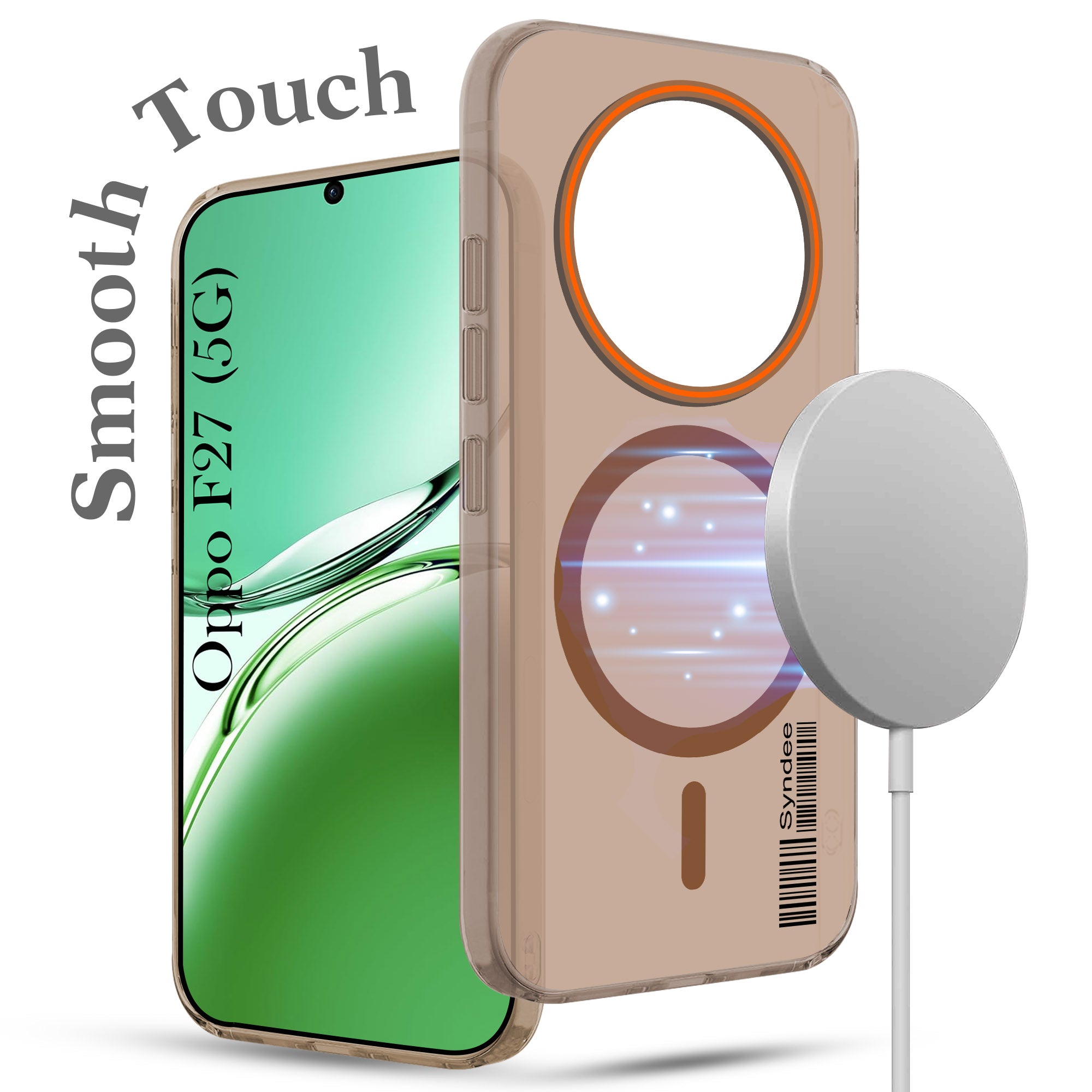 For Oppo F27 5G Back Cover Case (Soft Touch | Camera Bump Protection | MagSafe Compatible | Matte Finish)