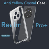 For Realme 14 Pro Plus 5G Lifetime Anti-Yellow Clear (Sleek Hard Crystal | Shockproof and Camera Protection)