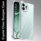 For OnePlus N6 Back Cover Shockproof Crystal-Clear (Drop & Camera Protection | Hard Polycarbonate)