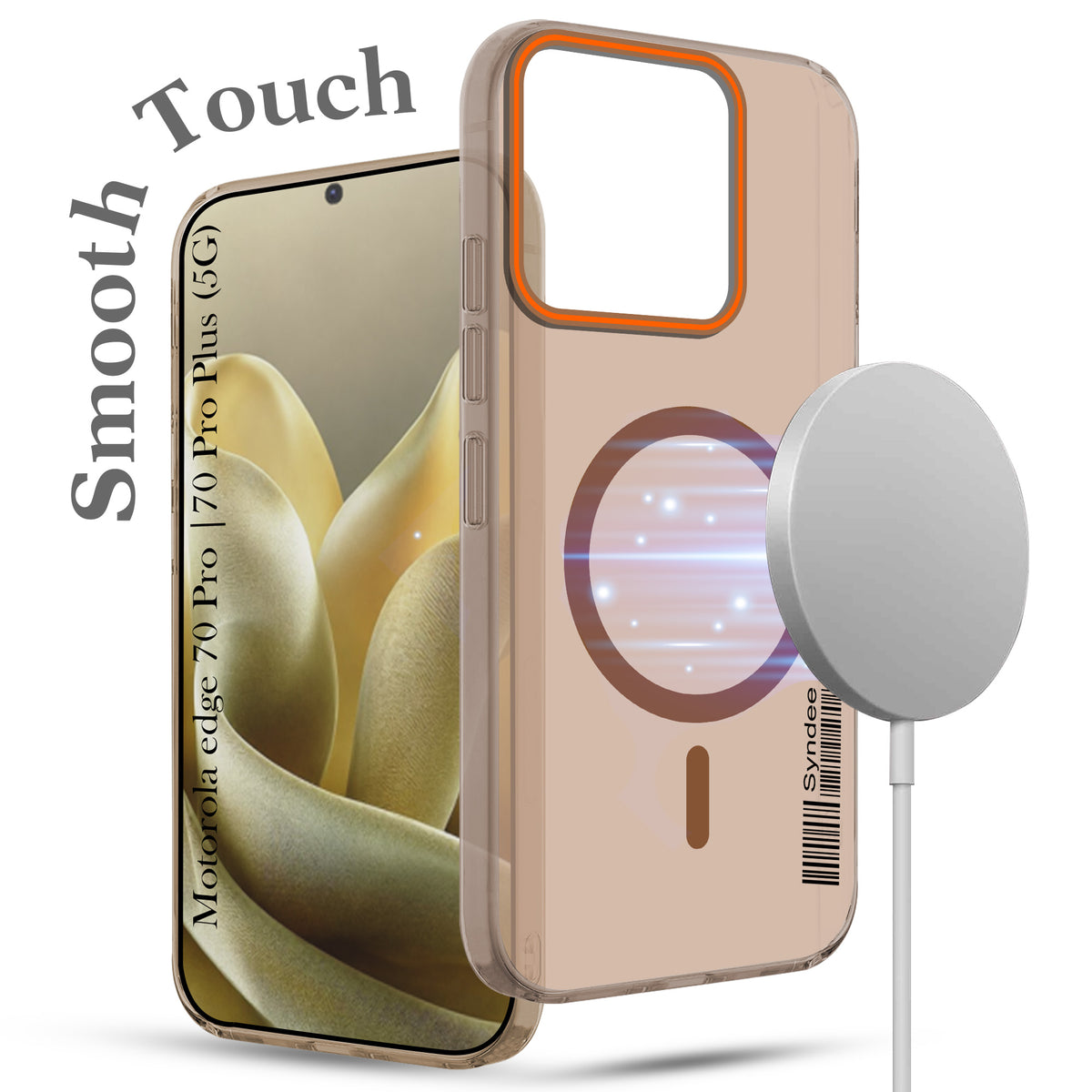 For Motorola Edge 70 Pro | Edge 70 Pro Plus Back Cover Case (Soft Touch | Camera Bump Protection | MagSafe Compatible | Matte Finish)